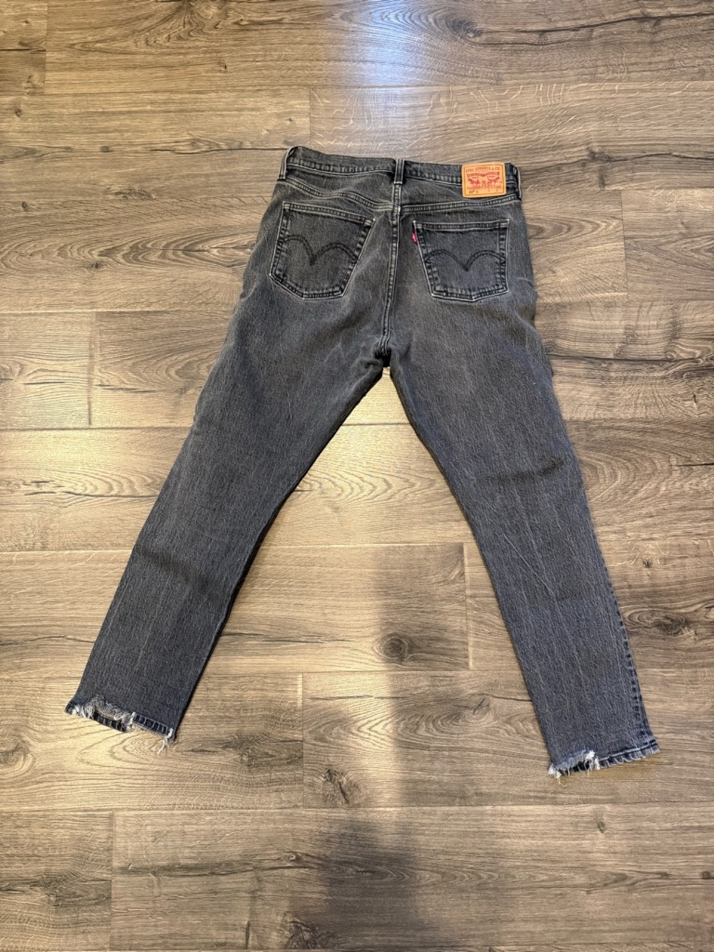 Levi's Gray Interior Denim Jeans